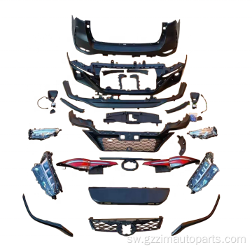 Fortuner 2021 Front nyuma bumper grille mwili vifaa